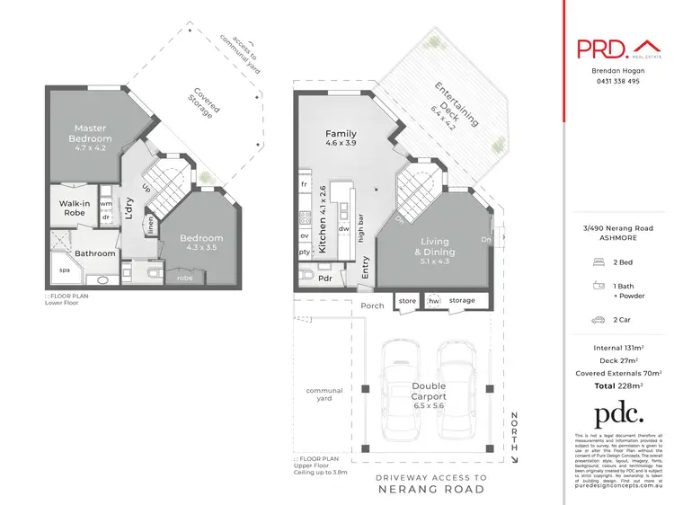 Floorplan of Homely house listing, 3/490 Nerang Road, Ashmore QLD 4214