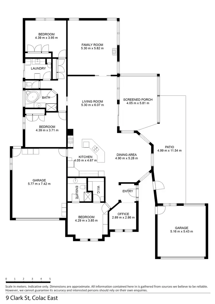 Floorplan of Homely house listing, 9 Clark Street, Colac VIC 3250