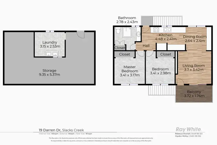 Floorplan of Homely house listing, 19 Darren Drive, Slacks Creek QLD 4127