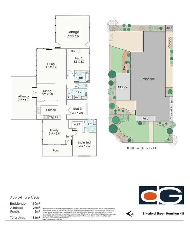 Floorplan of Homely house listing, 8 Hurford Street, Hamilton Hill WA 6163