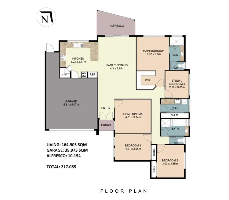 Floorplan of Homely house listing, 63a Wycombe Road, High Wycombe WA 6057