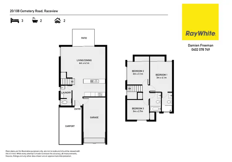 Floorplan of Homely house listing, 20/108A Cemetery Road, Raceview QLD 4305