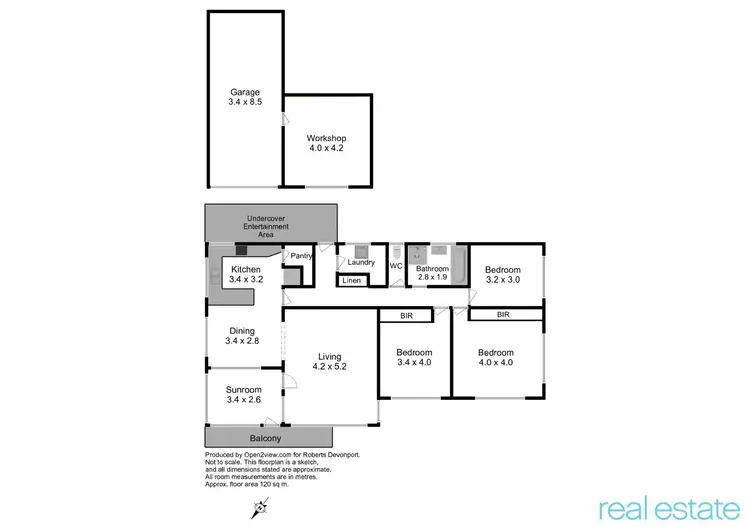 Floorplan of Homely house listing, 131 Forth Road, Don TAS 7310