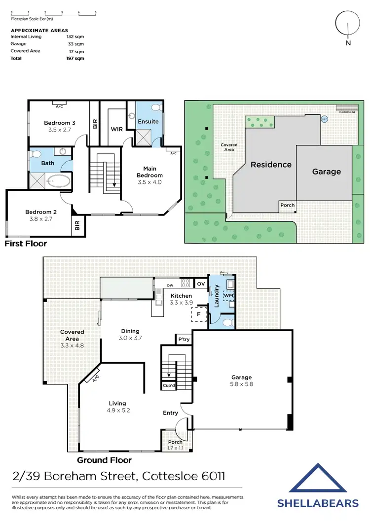 Floorplan of Homely house listing, 21/18 Boreham Street, Cottesloe WA 6011