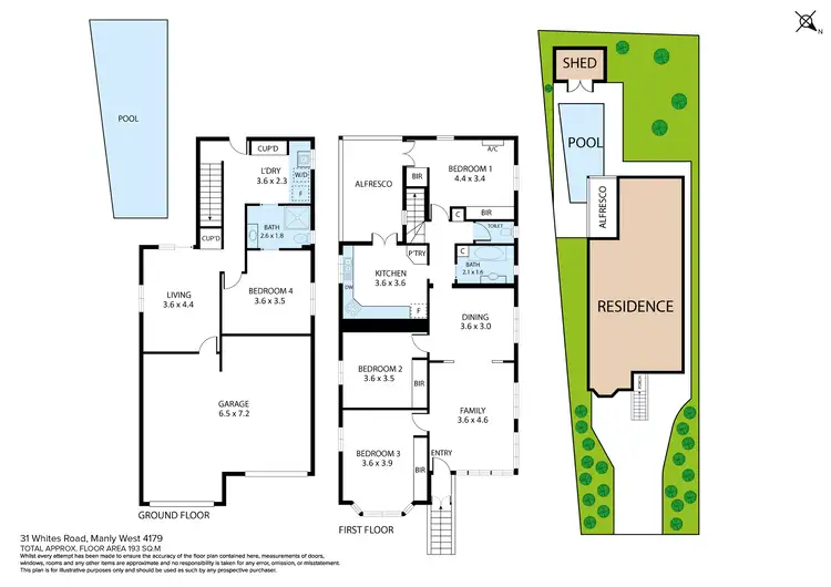 Floorplan of Homely house listing, 31 Whites Road, Manly West QLD 4179
