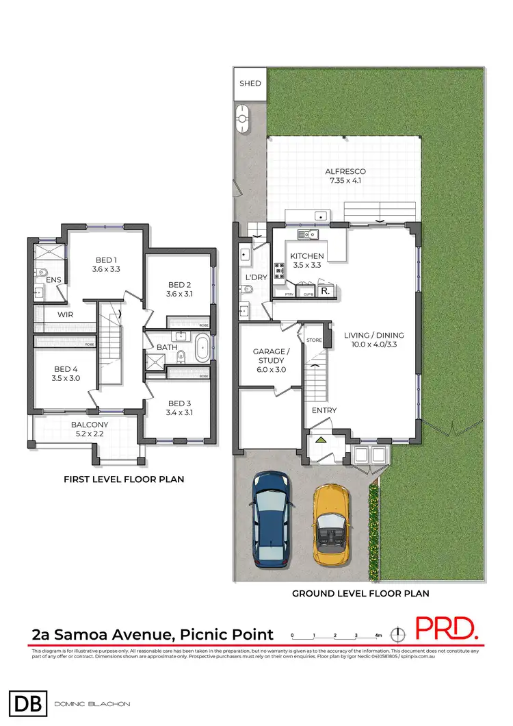 Floorplan of Homely semi-detached listing, 2a Samoa Avenue, Picnic Point NSW 2213