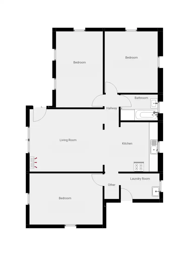 Floorplan of Homely house listing, 102 Vesper Street, Temora NSW 2666