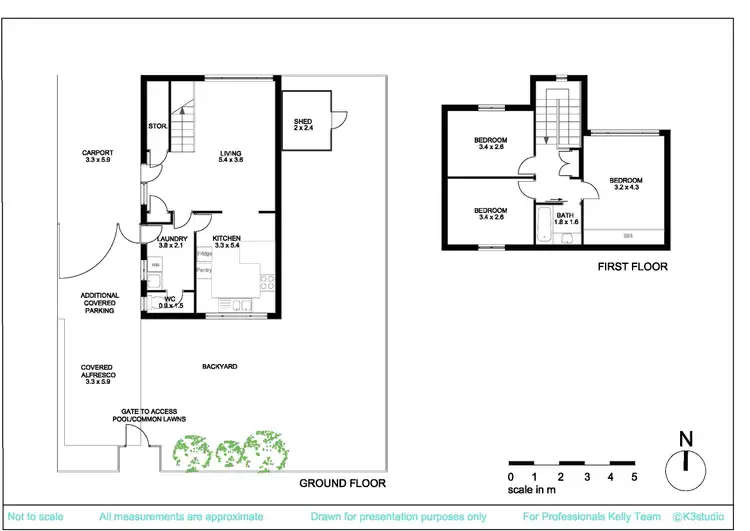 Floorplan of Homely townhouse listing, 41E Morgan Way, Girrawheen WA 6064