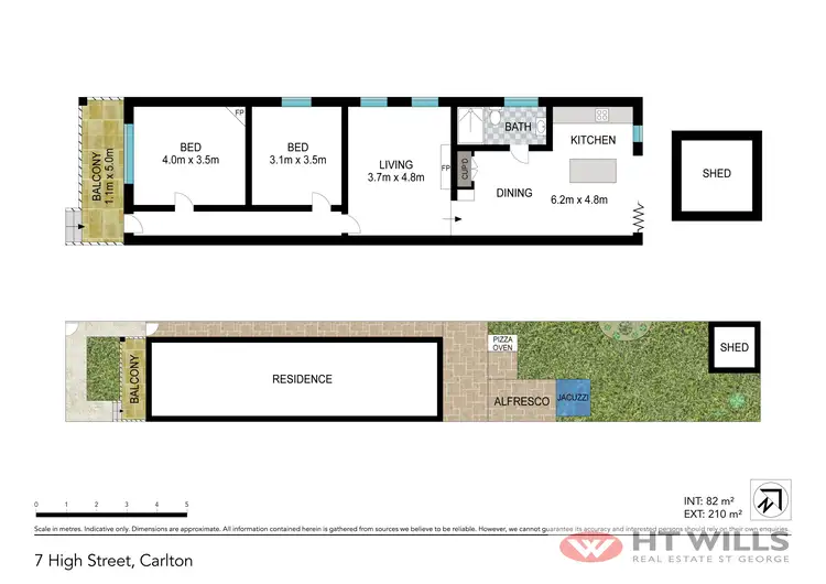 Floorplan of Homely house listing, 7 High Street, Carlton NSW 2218