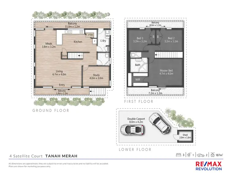 Floorplan of Homely house listing, 4 Satellite Court, Tanah Merah QLD 4128