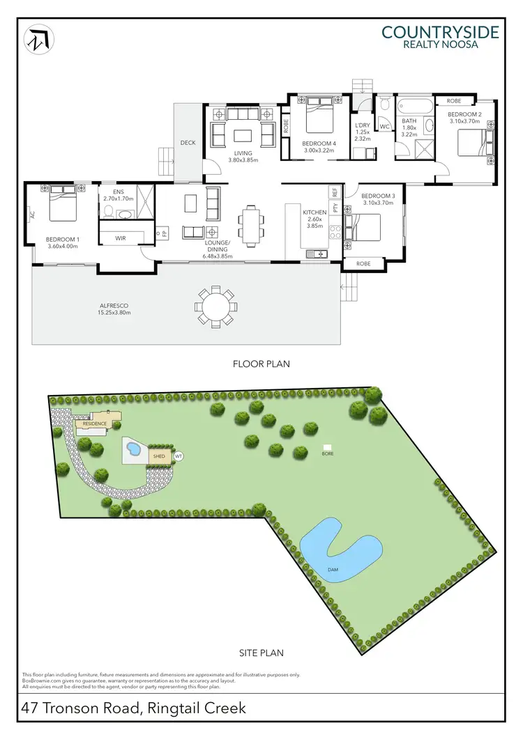 Floorplan of Homely house listing, 47 Tronson Road, Ringtail Creek QLD 4565