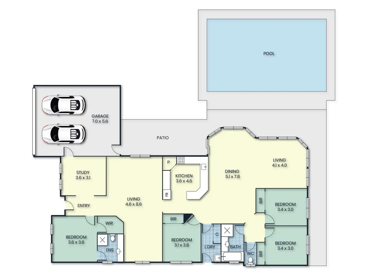 Floorplan of Homely house listing, 17 Brighton Parade, Forest Lake QLD 4078