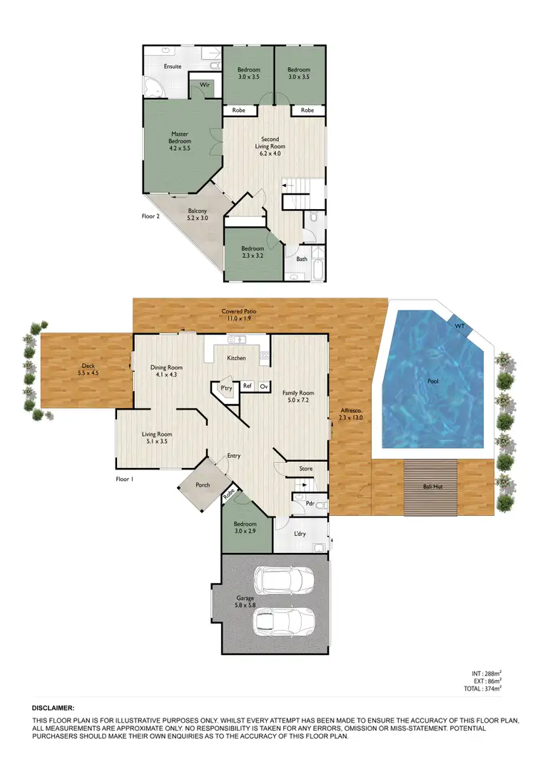 Floorplan of Homely house listing, 52 Copeland Drive, North Lakes QLD 4509