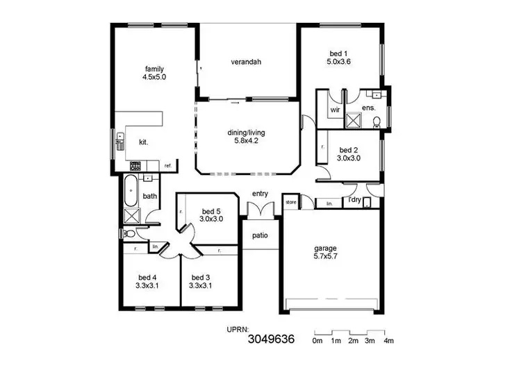 Floorplan of Homely house listing, 56 Nullarbor Circuit, Forest Lake QLD 4078