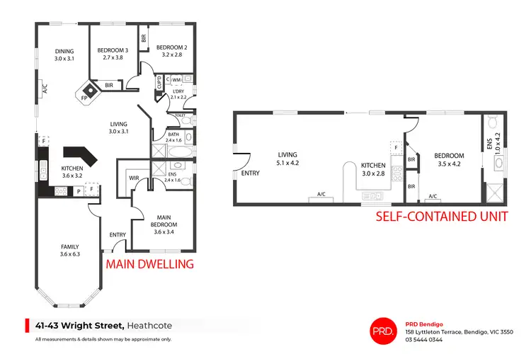 Floorplan of Homely house listing, 41-43 Wright Street, Heathcote VIC 3523