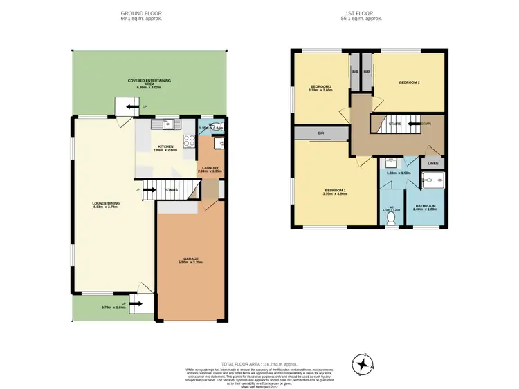 Floorplan of Homely house listing, 2/96 Central Road, Unanderra NSW 2526
