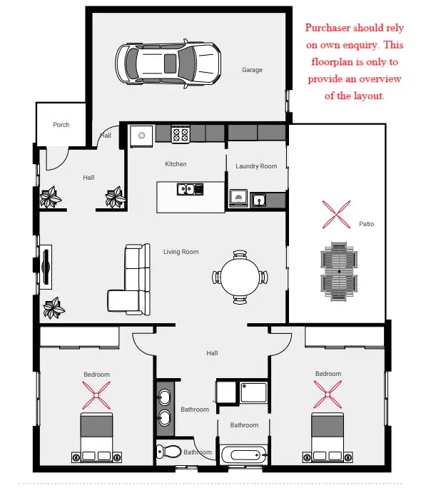 Floorplan of Homely house listing, 2/12 Dumaresq Street, West Wyalong NSW 2671