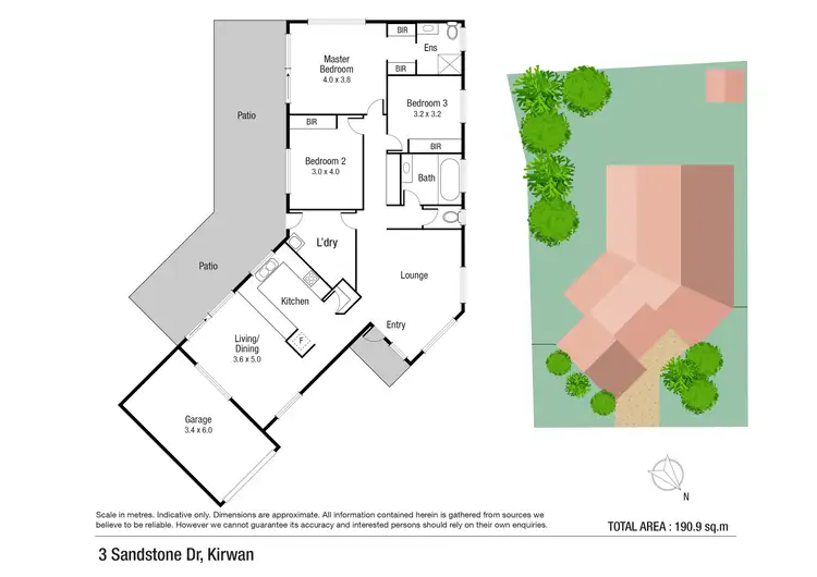 Floorplan of Homely house listing, 3 Sandstone Drive, Kirwan QLD 4817