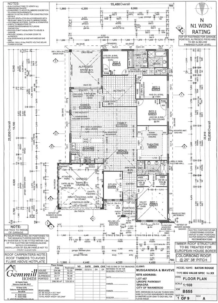 Floorplan of Homely house listing, 50 Liriope Parkway, Sinagra WA 6065