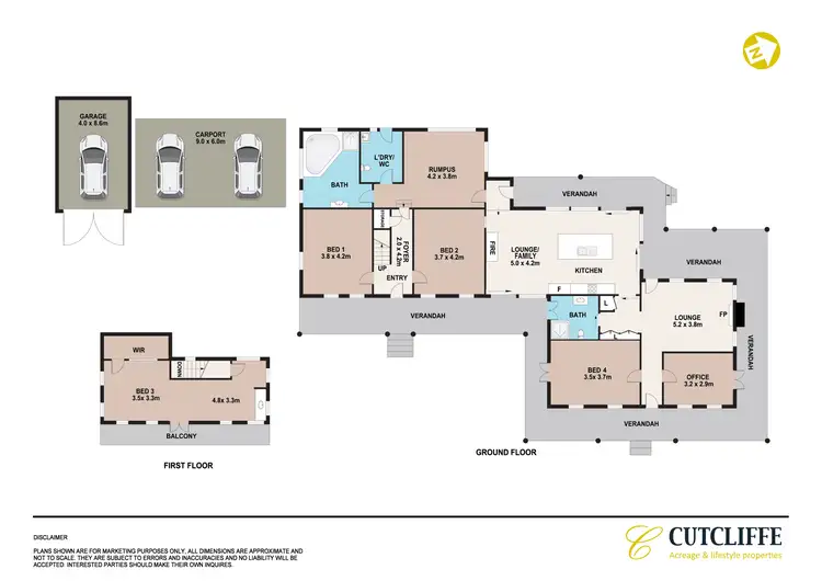 Floorplan of Homely rural property listing, 802 Lower Colo Road, Lower Portland NSW 2756