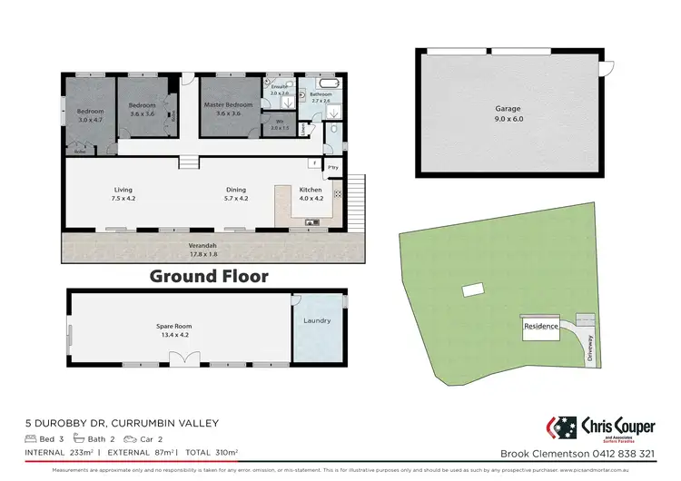 Floorplan of Homely rural property listing, 5 Durobby Drive, Currumbin Valley QLD 4223