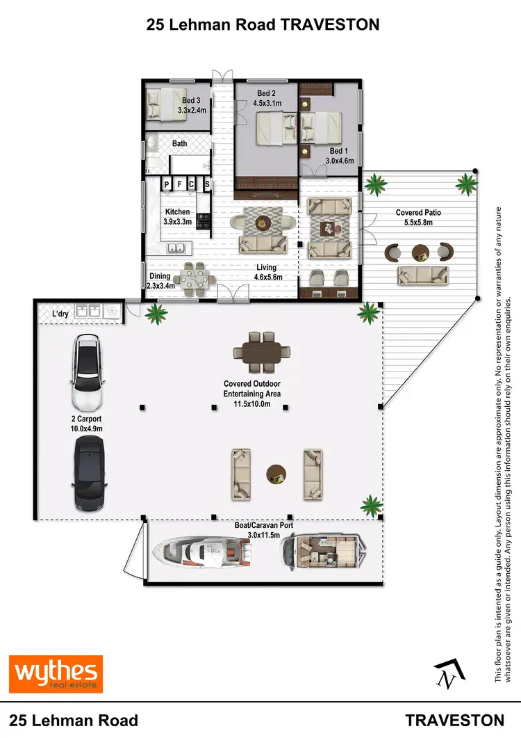 Floorplan of Homely house listing, 25 Lehman Road, Traveston QLD 4570
