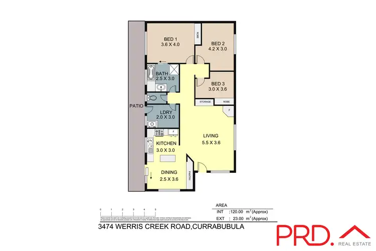 Floorplan of Homely rural property listing, 3474 Werris Creek Road, Currabubula NSW 2342