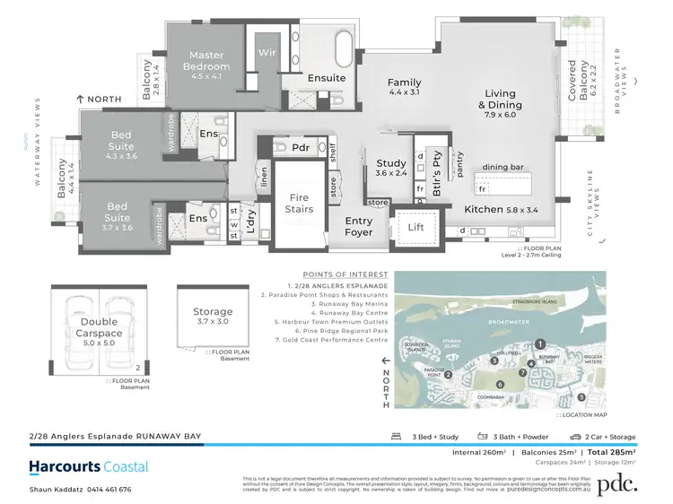Floorplan of Homely apartment listing, 2/28 Anglers Esplanade, Runaway Bay QLD 4216