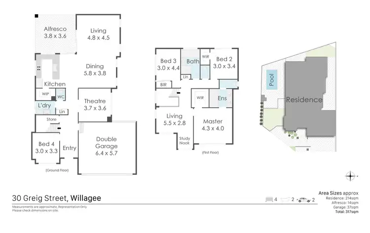 Floorplan of Homely house listing, 30 Greig Street, Willagee WA 6156