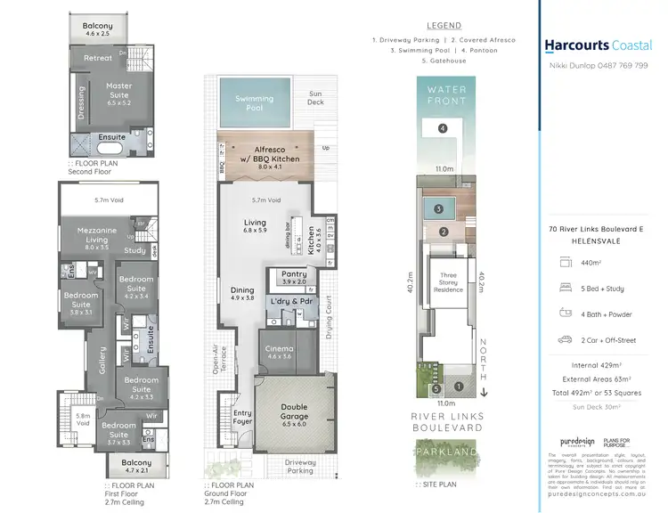 Floorplan of Homely house listing, 70 River Links Boulevard East, Helensvale QLD 4212