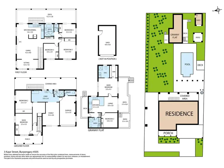Floorplan of Homely house listing, 3 Kaye Street, Burpengary QLD 4505