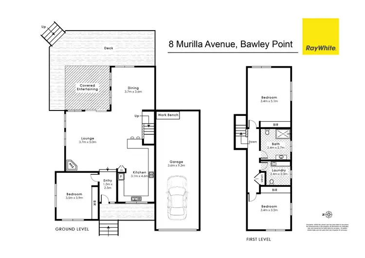 Floorplan of Homely house listing, 8 Murilla Avenue, Bawley Point NSW 2539