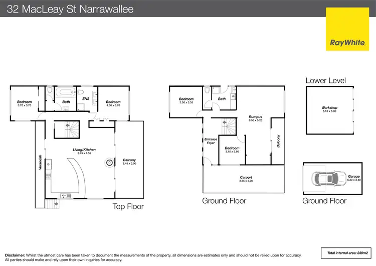 Floorplan of Homely house listing, 32 Macleay St, Narrawallee NSW 2539