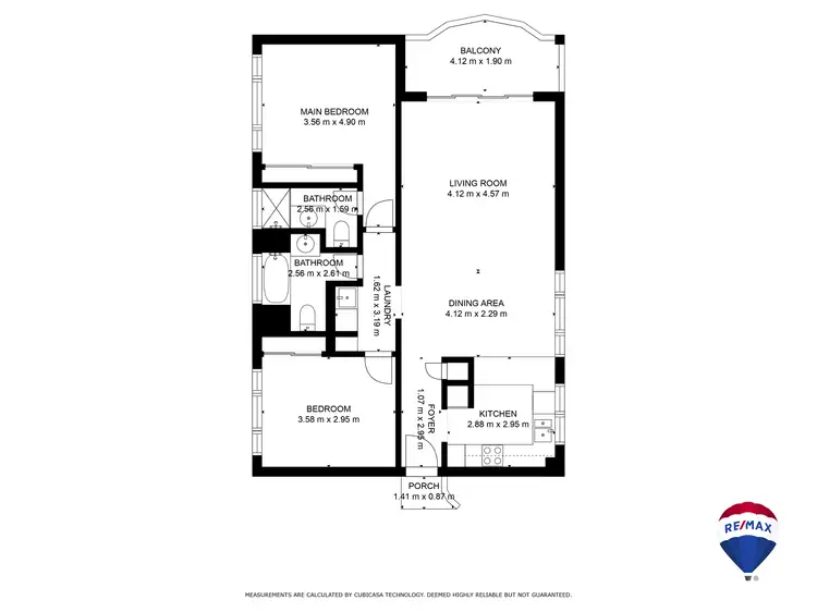 Floorplan of Homely unit listing, 11/303-305 Lake Street, Cairns North QLD 4870