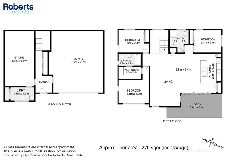 Floorplan of Homely house listing, 124a Tasman Highway, Bicheno TAS 7215