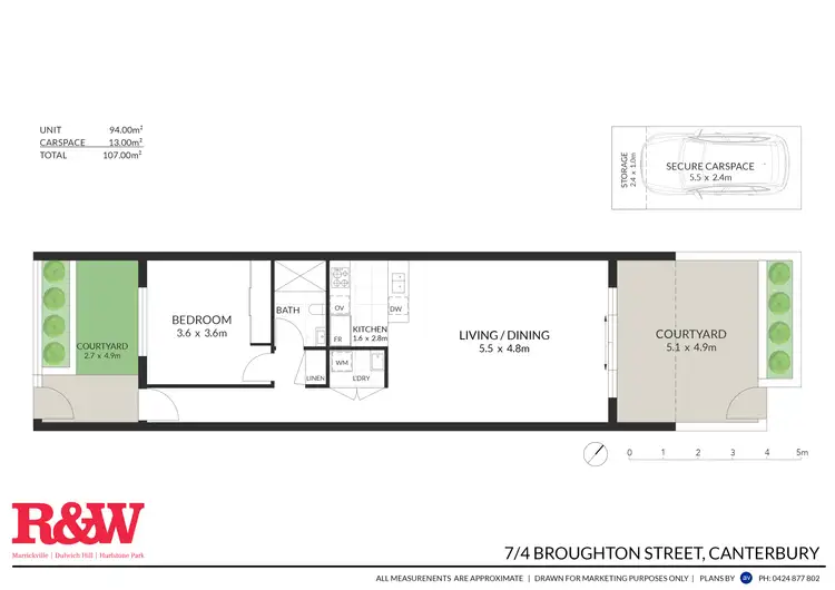 Floorplan of Homely apartment listing, 7/4 Broughton Street, Canterbury NSW 2193
