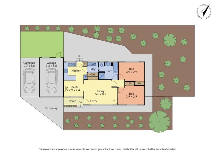 Floorplan of Homely house listing, 7 Warrenwood Close, Ferntree Gully VIC 3156