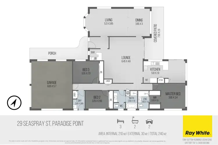 Floorplan of Homely house listing, 29 Seaspray Street, Paradise Point QLD 4216