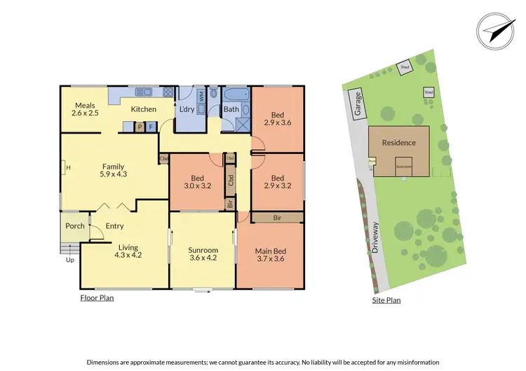 Floorplan of Homely house listing, 9 Oaklands Avenue, Ferntree Gully VIC 3156