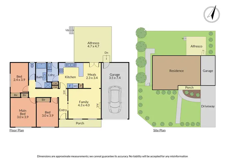 Floorplan of Homely house listing, 68 Francis Crescent, Ferntree Gully VIC 3156