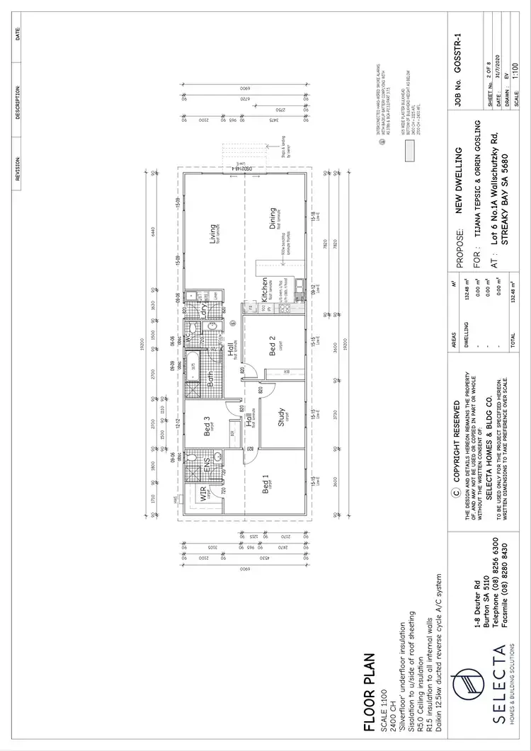 Floorplan of Homely house listing, 1 Wallschutzky Road, Streaky Bay SA 5680