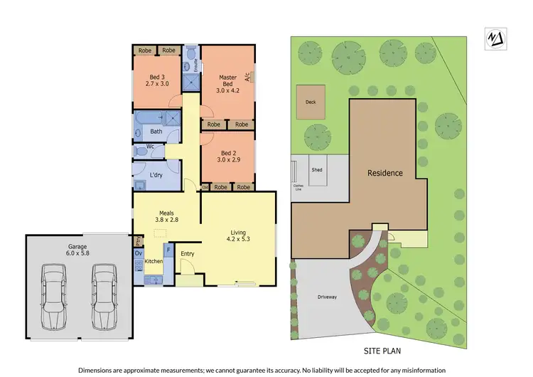 Floorplan of Homely house listing, 83 Park Drive, Vermont VIC 3133