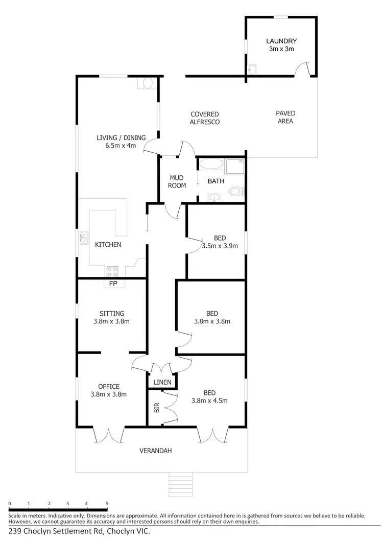 Floorplan of Homely rural property listing, 239 Chocolyn Settlement Road, Camperdown VIC 3260