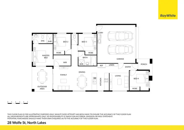 Floorplan of Homely house listing, 28 Wolfe Street, North Lakes QLD 4509
