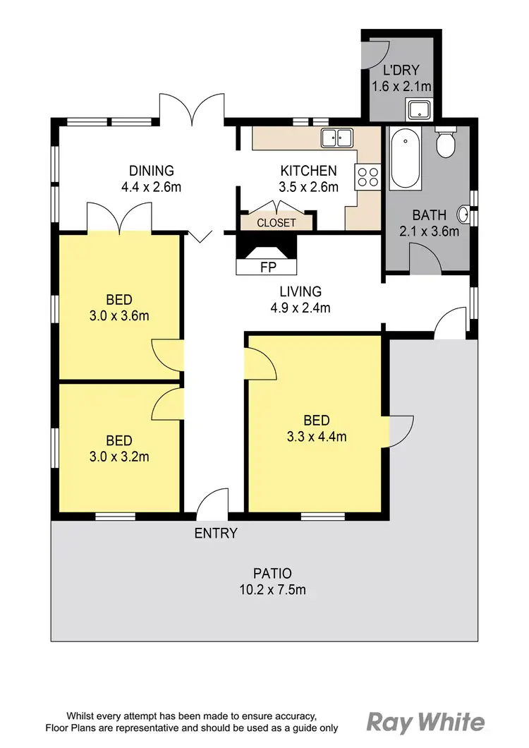 Floorplan of Homely house listing, 47 Leiper Street, Stafford QLD 4053