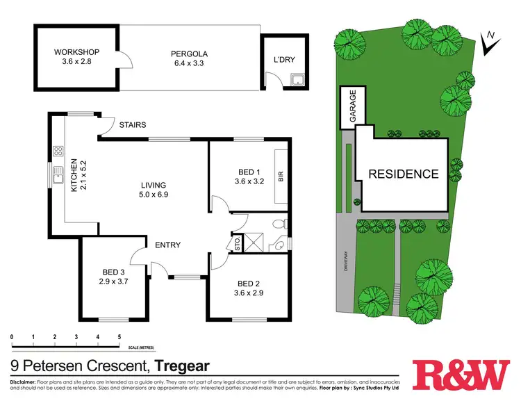 Floorplan of Homely house listing, 9 Petersen Crescent, Tregear NSW 2770
