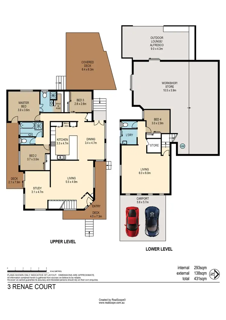 Floorplan of Homely house listing, 3 Renae Court, Eatons Hill QLD 4037
