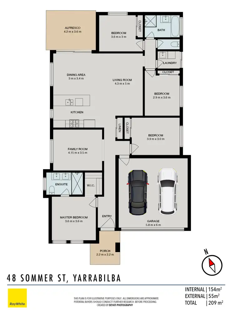 Floorplan of Homely house listing, 48 Sommer Street, Yarrabilba QLD 4207