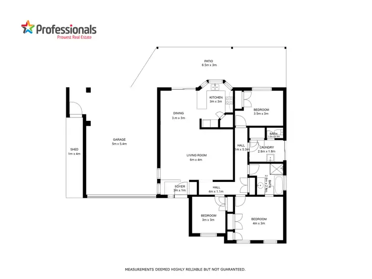 Floorplan of Homely house listing, 14A Somerset Rise, Kardinya WA 6163