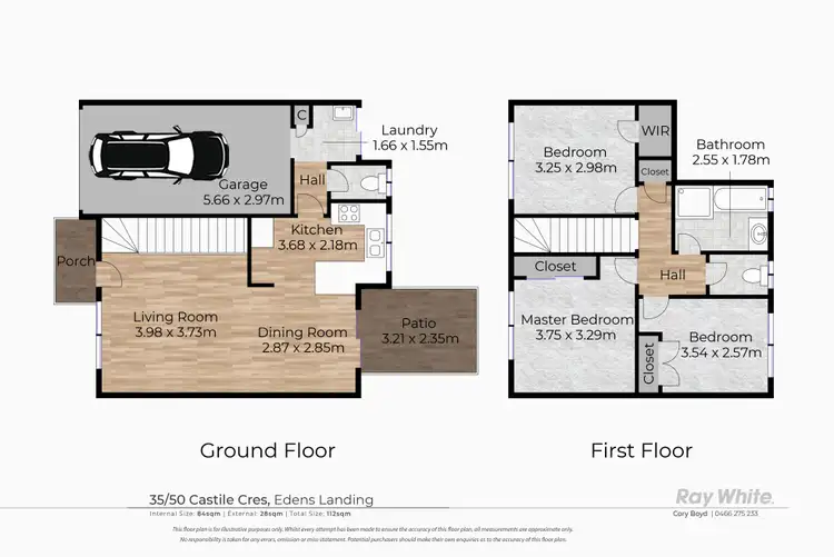 Floorplan of Homely house listing, 35/50 Castile Crescent, Edens Landing QLD 4207